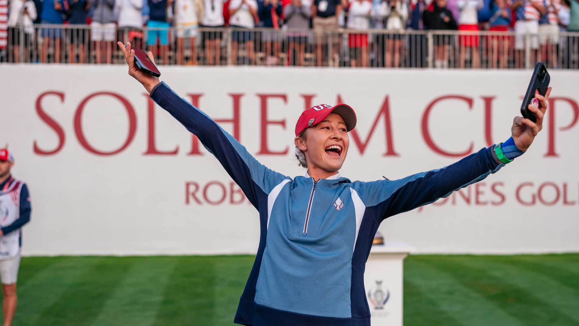 Nelly Korda Leading the Way, Having Fun at 2024 Solheim Cup  Nelly Korda