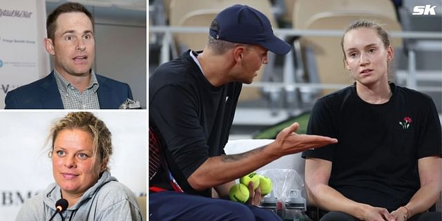 “You don’t get kicked off for nothing” – Andy Roddick and Kim Clijsters on Elena Rybakina’s ex-coach Stefano Vukov’s presence at US Open before split