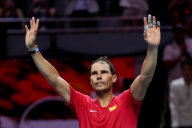 Retiring Rafael Nadal’s career ends as Spain is ousted at Davis Cup