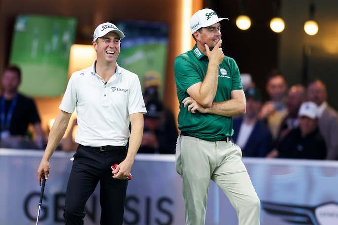 Justin Thomas begins campaign for 2025 Ryder Cup spot with funny Keegan Bradley exchange at TGL