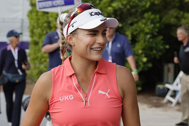 Lexi Thompson recreates a wholesome 12-year-challenge photo with longtime friends