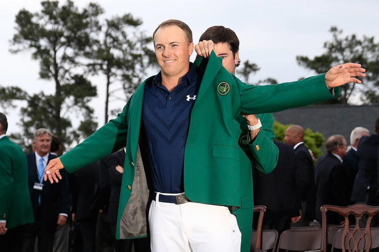 Jordan Spieth won the Masters in 2015 during a dominant year.