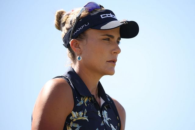 Lexi Thompson turns heads in black outfit at a wedding