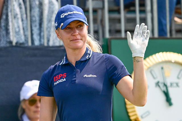 Charley Hull rocks white crop top to enjoy her ‘time off’ ahead of KPMG Women’s PGA Championship