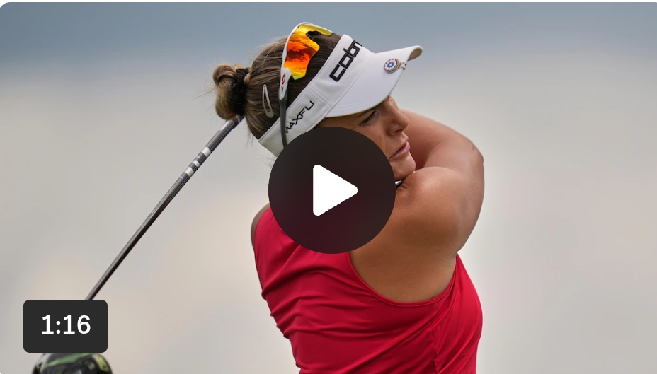 A year after playoff loss, Lexi Thompson back in contention at Meijer LPGA Classic